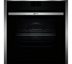 NEFF  B57VS24N0B Slide & Hide Electric Oven - Stainless Steel